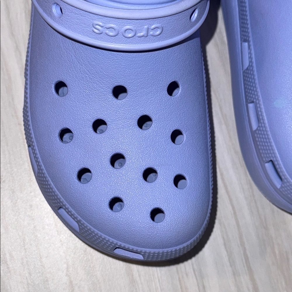 CROCS CUTIE CRUSH CLOG Violet Shoes Size Junior 5 - Picture 11 of 12